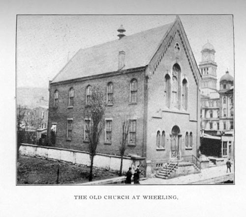 SBB's First church, in Wheeling, WV